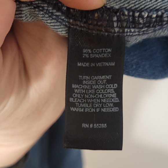 Express Light Blue Denim Apparel - Picture 7 of 7